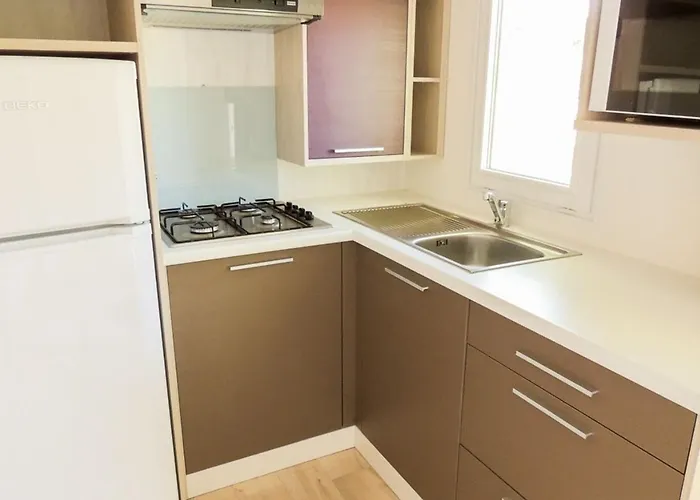 Kemp Mobil-home A Avec Terrasse, 2 - Api-1-52-1253 Vic-sur-Cère